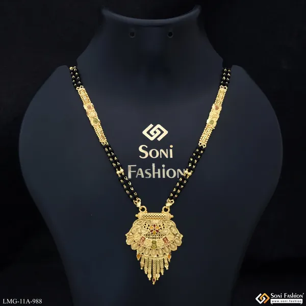 Chic_Design_Gold_Plated_Mangalsutra_For_Women_Style_A988