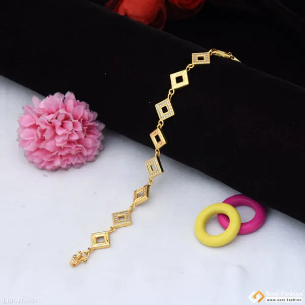 Unique_Design_Gold_Plated_Bracelet_For_Women_Style_A441