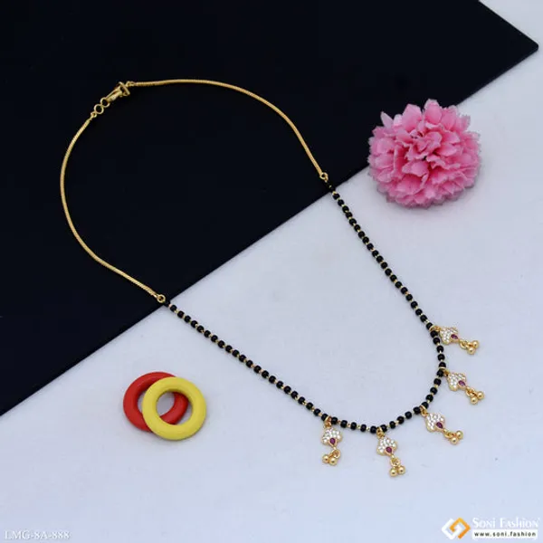 Dazzling_Design_Gold_Plated_Mangalsutra_For_Women_Style_A888