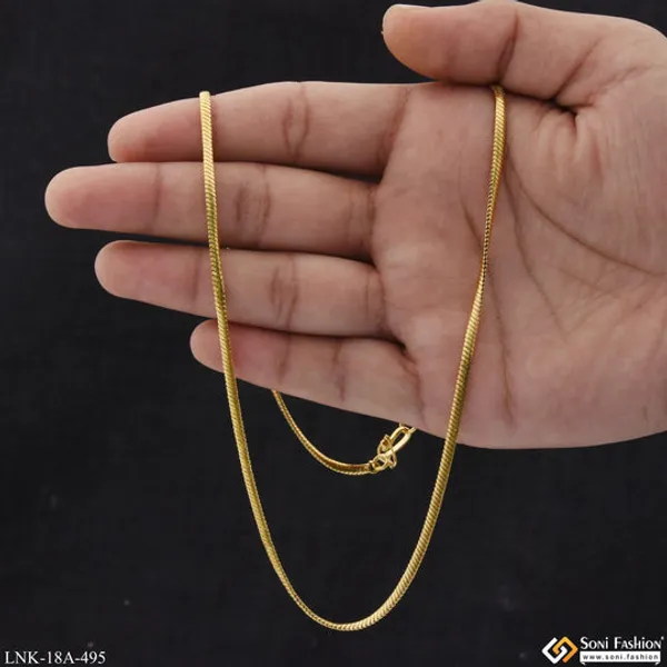 1_Gram_Gold_Plated_Best_Quality_Decorative_Design_Chain_For_Ladies_Style_A495