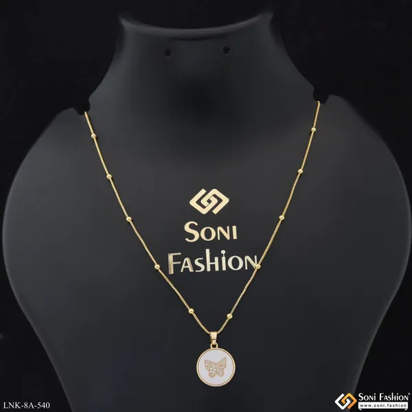 Charming_Design_Gold_Plated_Chain_Pendant_For_Ladies_Style_A540