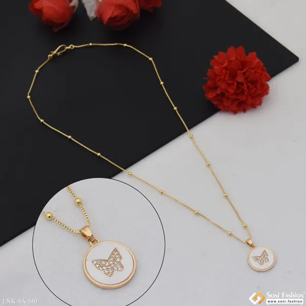 Charming_Design_Gold_Plated_Chain_Pendant_For_Ladies_Style_A540