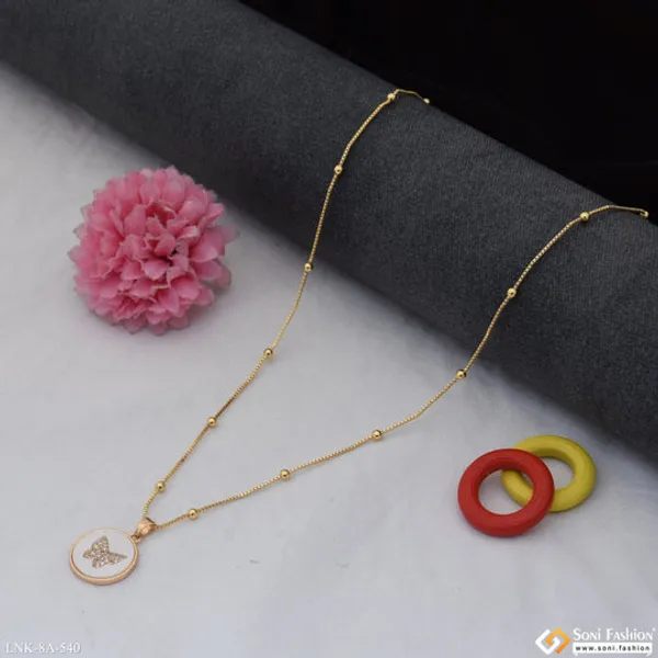 Charming_Design_Gold_Plated_Chain_Pendant_For_Ladies_Style_A540