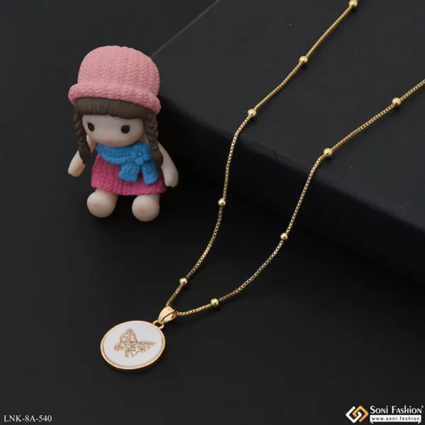 Charming_Design_Gold_Plated_Chain_Pendant_For_Ladies_Style_A540