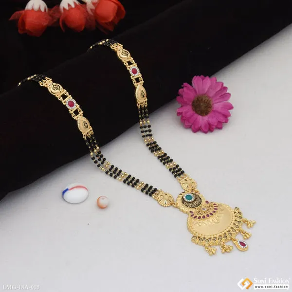 Hand_Crafted_Design_Gold_Plated_Mangalsutra_For_Women_Style_A615