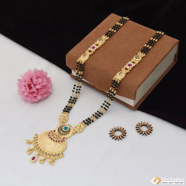 Hand_Crafted_Design_Gold_Plated_Mangalsutra_For_Women_Style_A615