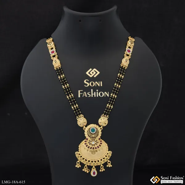 Hand_Crafted_Design_Gold_Plated_Mangalsutra_For_Women_Style_A615