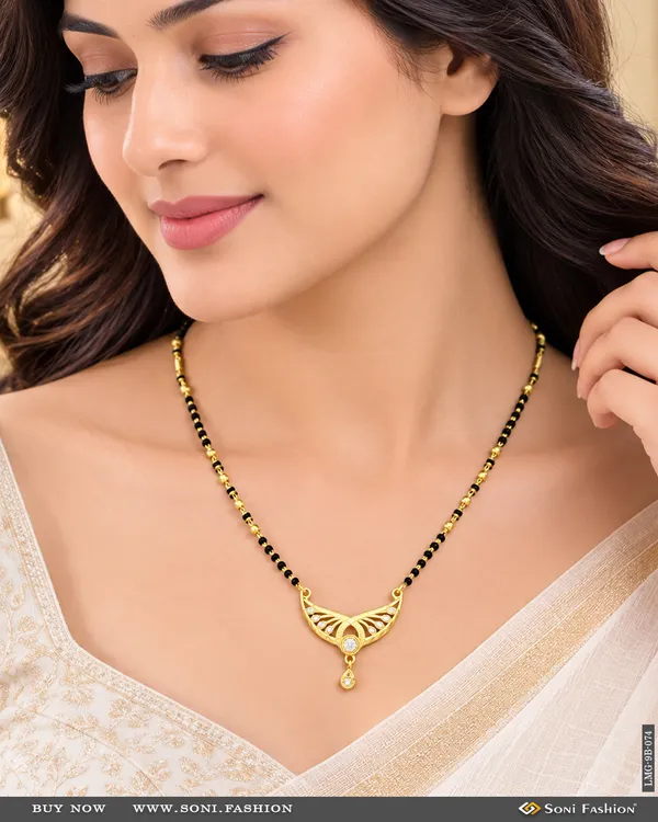Dazzling_Design_Gold_Plated_Mangalsutra_For_Women_Style_B074