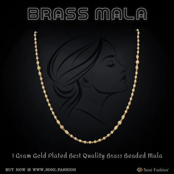 1_Gram_Gold_Plated_Best_Quality_Brass_Beaded_Mala_For_Women_Style_A645