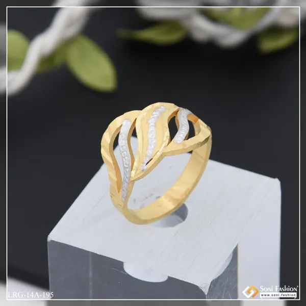1_Gram_Gold_Plated_Fashionable_Graceful_Design_Ring_For_Ladies_Style_A195