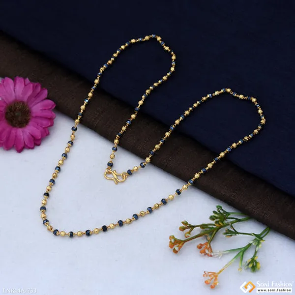 Fashionable_Gold_Plated_Mala_For_Women_Style_A733