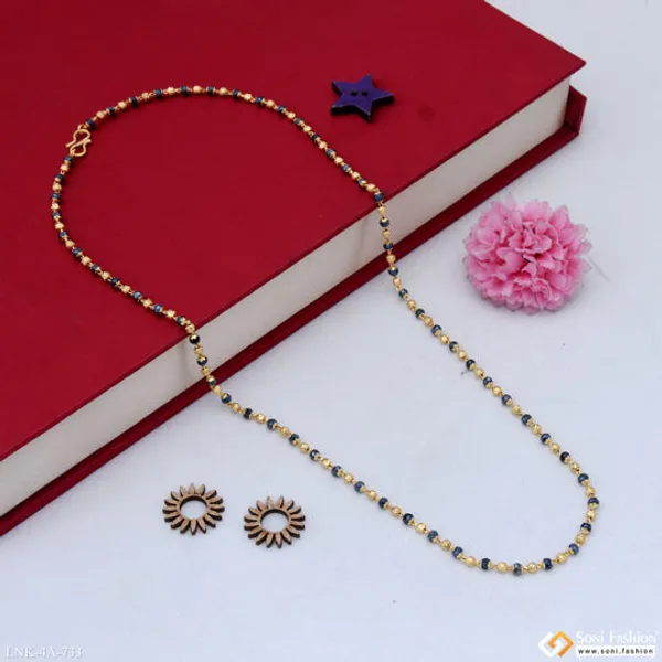 Fashionable_Gold_Plated_Mala_For_Women_Style_A733