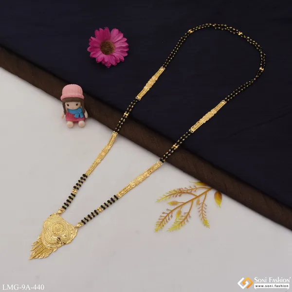Chic_Design_Glamorous_Design_Gold_Plated_Mangalsutra_For_Women_Style_A440