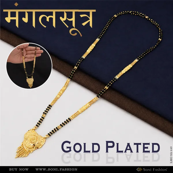 Chic_Design_Glamorous_Design_Gold_Plated_Mangalsutra_For_Women_Style_A440