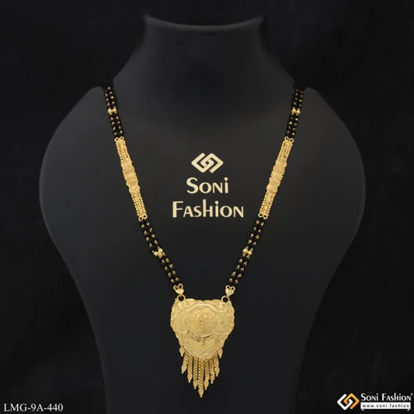 Chic_Design_Glamorous_Design_Gold_Plated_Mangalsutra_For_Women_Style_A440