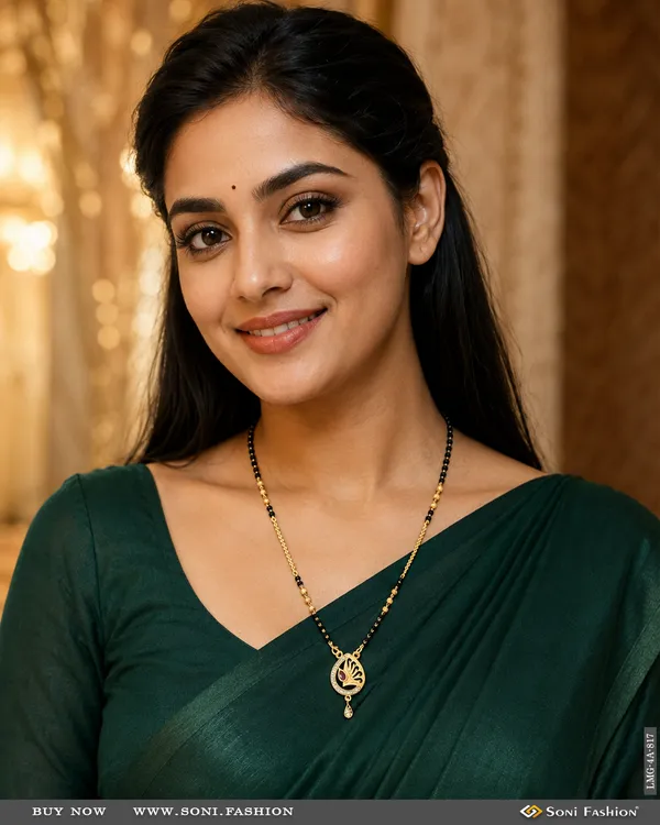 Hand_Crafted_Design_Gold_Plated_Mangalsutra_For_Women_Style_A817