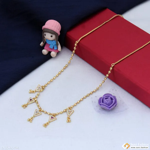 Best_Quality_Gold_Plated_Necklace_For_Ladies_Style_A754