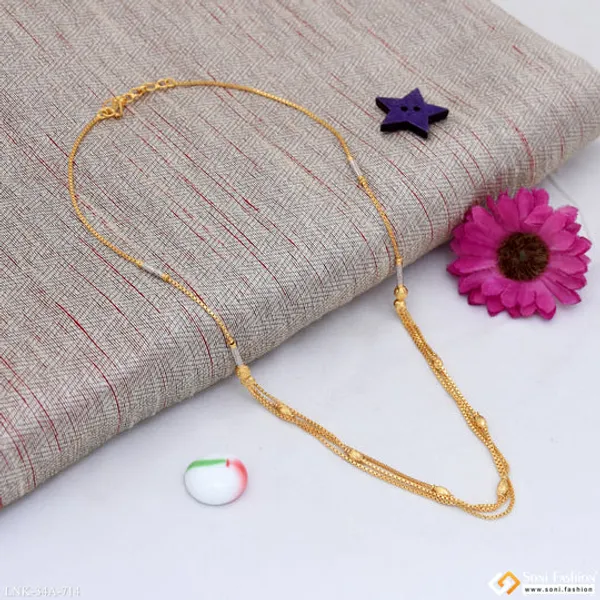 1_Gram_Gold_Plated_Brilliant_Design_Necklace_For_Ladies_Style_A714