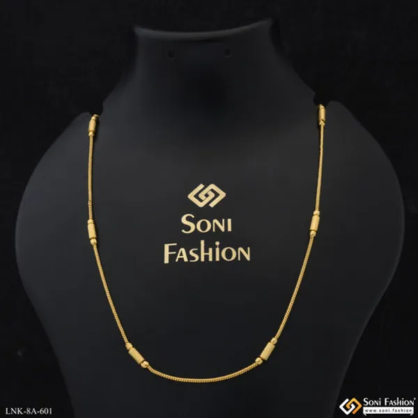 Pipe_Gorgeous_Design_Gold_Plated_Chain_For_Ladies_Style_A601