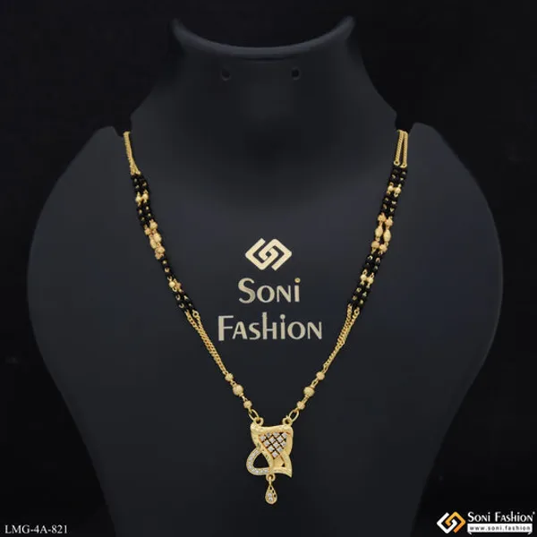 Sparkling_Design_Gold_Plated_Mangalsutra_For_Women_Style_A821