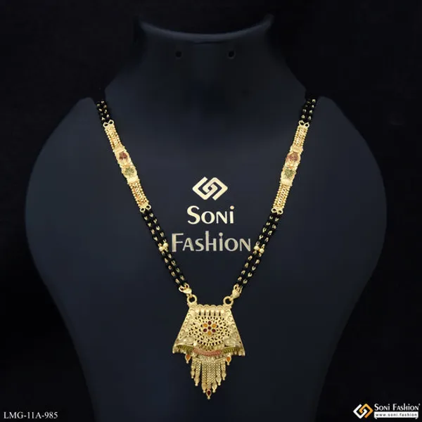 Glamorous_Design_Gold_Plated_Mangalsutra_For_Women_Style_A985