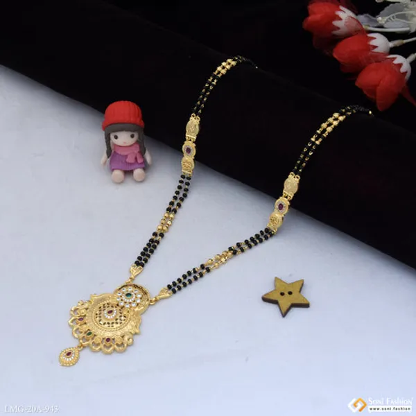 Glittering_Design_Gold_Plated_Mangalsutra_For_Women_Style_A943