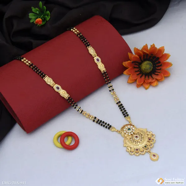 Glittering_Design_Gold_Plated_Mangalsutra_For_Women_Style_A943