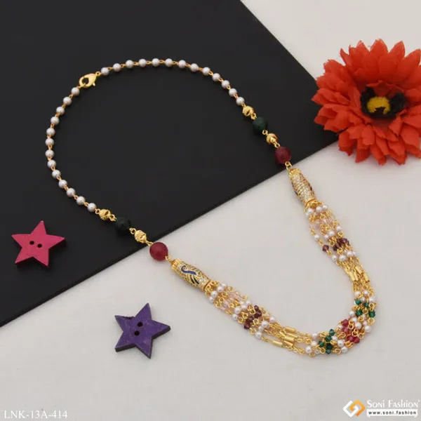 Gorgeous_Design_Sparkling_Design_Gold_Plated_Necklace_For_Ladies_Style_A414