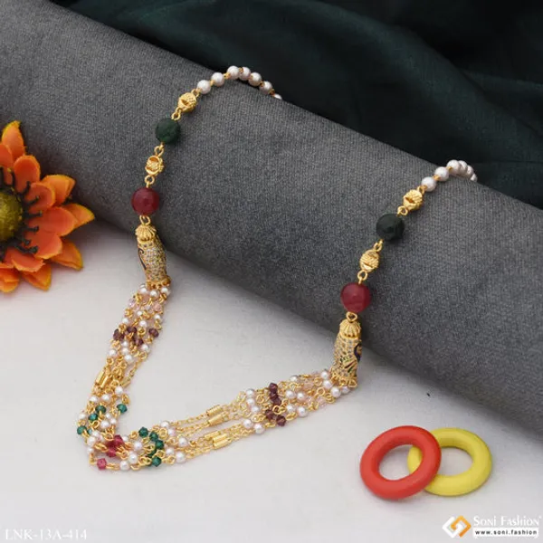 Gorgeous_Design_Sparkling_Design_Gold_Plated_Necklace_For_Ladies_Style_A414