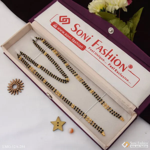 1_Gram_Gold_Plated_Hand_Finished_Design_Mangalsutra_Dori_For_Women_Style_A284