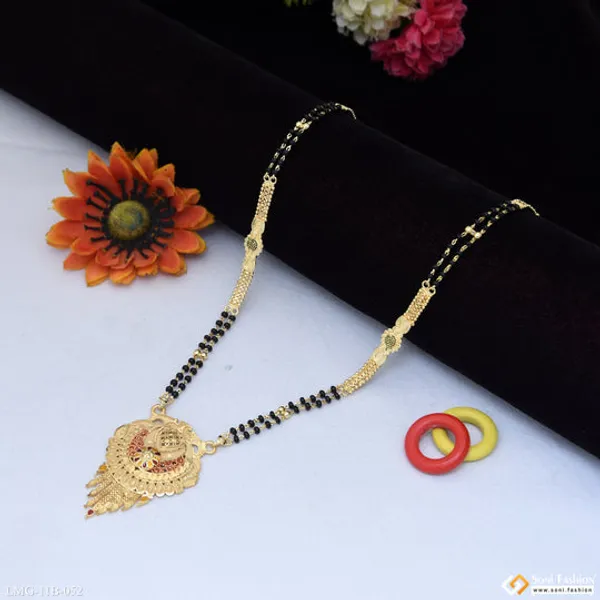 Finely_Detailed_Gold_Plated_Mangalsutra_For_Women_Style_B052