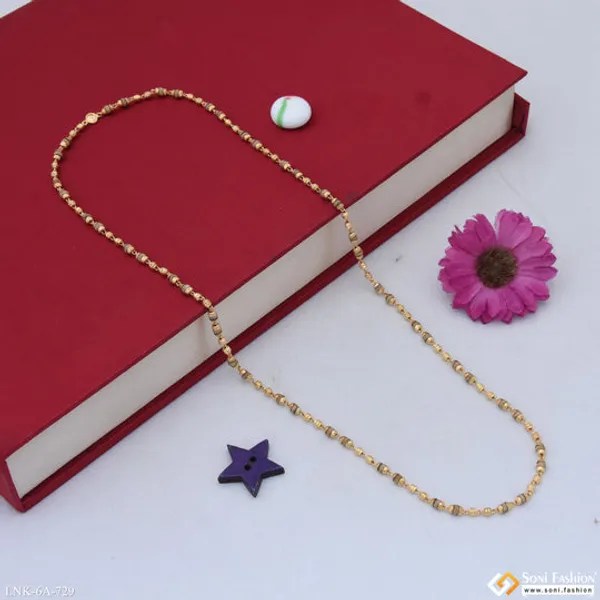 Charming_Design_Gold_Plated_Tulsi_Mala_For_Women_Style_A729