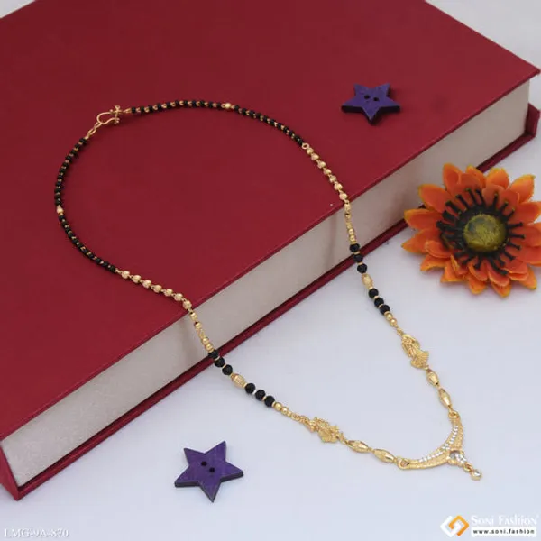 Sparkling_Design_Gold_Plated_Mangalsutra_For_Women_Style_A870