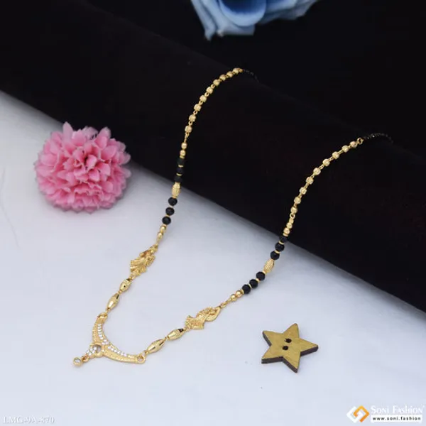 Sparkling_Design_Gold_Plated_Mangalsutra_For_Women_Style_A870