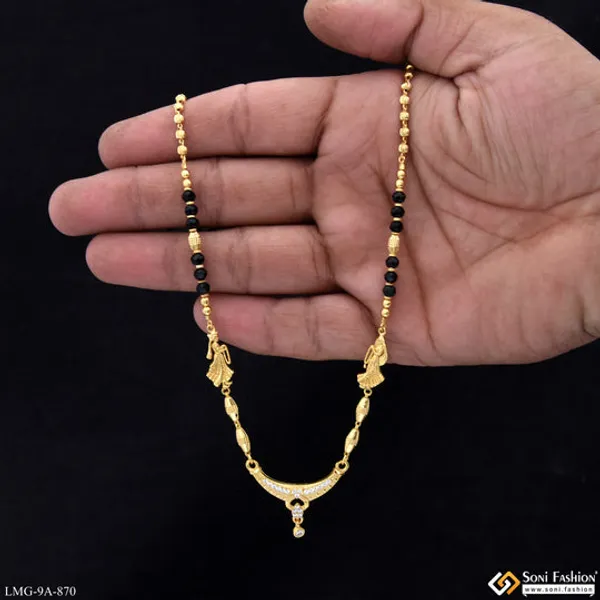 Sparkling_Design_Gold_Plated_Mangalsutra_For_Women_Style_A870