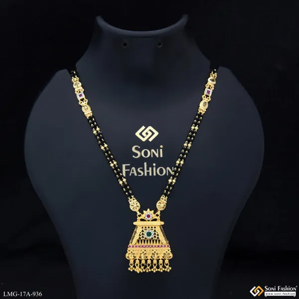 Unique_Design_Gold_Plated_Mangalsutra_For_Women_Style_A936