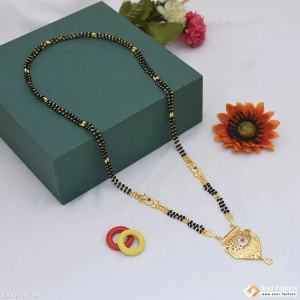 Chic_Design_Gold_Plated_Mangalsutra_For_Women_Style_A794