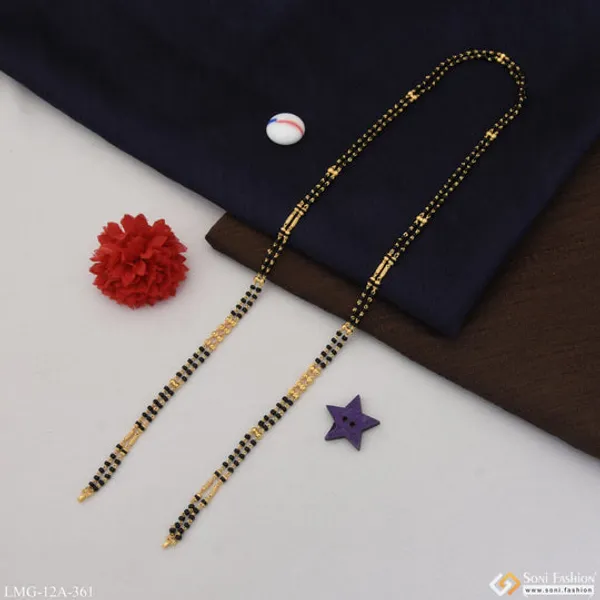 1_Gram_Gold_Plated_2_Line_Latest_Design_Mangalsutra_Dori_For_Women_Style_A361