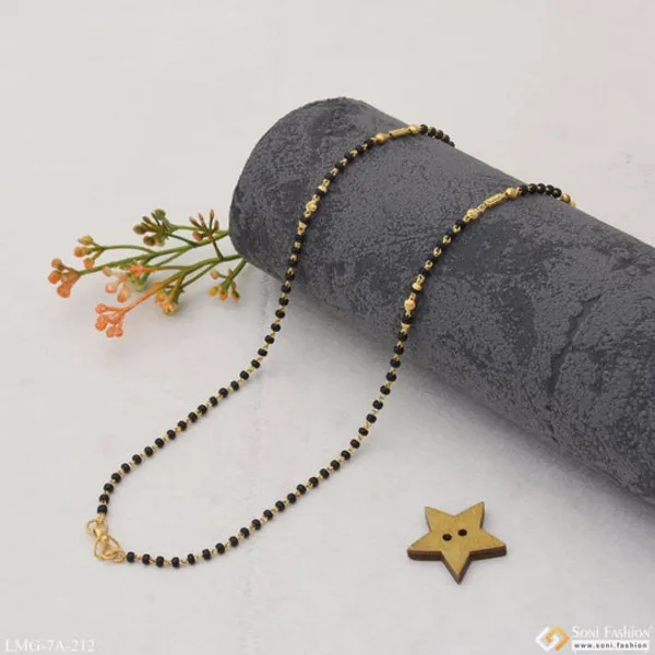 1_Gram_Gold_Plated_1_Line_Glamorous_Design_Mangalsutra_Dori_For_Women_Style_A212