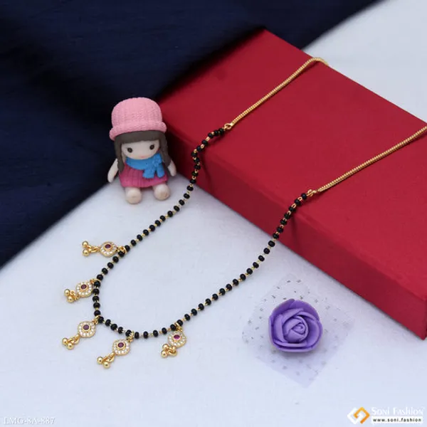 Fashionable_Gold_Plated_Mangalsutra_For_Women_Style_A887