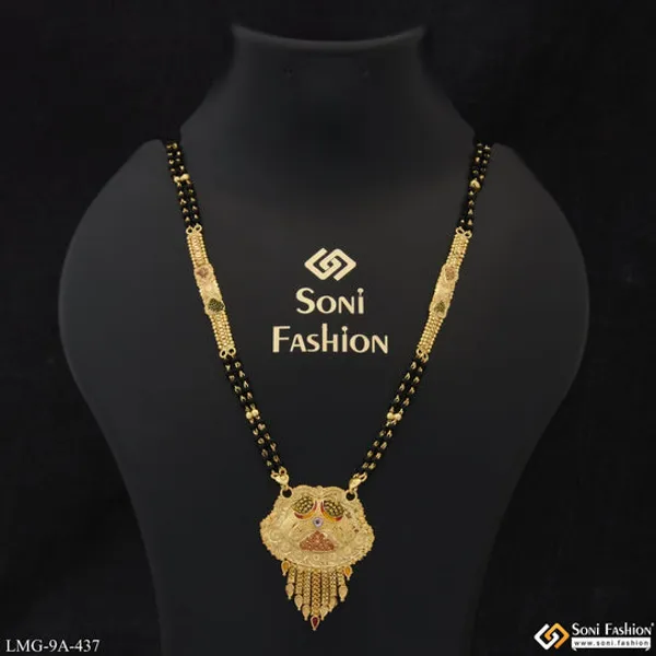 Artisanal_Design_Classic_Design_Gold_Plated_Mangalsutra_For_Women_Style_A437