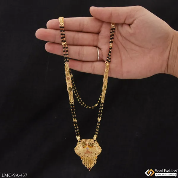 Artisanal_Design_Classic_Design_Gold_Plated_Mangalsutra_For_Women_Style_A437