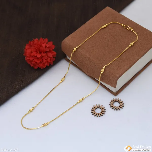 Gorgeous_Design_Gold_Plated_Chain_For_Ladies_Style_A723