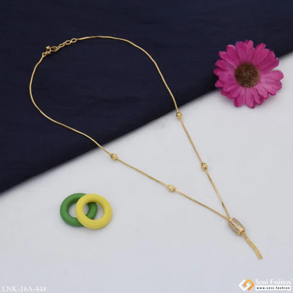1_Gram_Gold_Plated_With_Diamond_Funky_Design_Necklace_For_Ladies_Style_A448