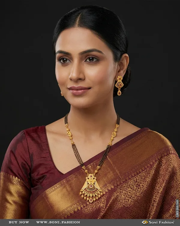 Superior_Quality_Gold_Plated_Mangalsutra_Set_For_Women_Style_A548