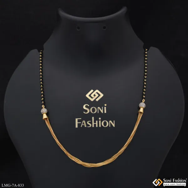 Dazzling_Design_Gold_Plated_Mangalsutra_For_Women_Style_A833