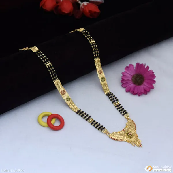 Fashionable_Gold_Plated_Mangalsutra_For_Women_Style_A956