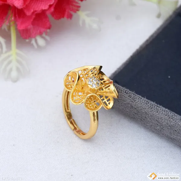 Casual_Design_Gold_Plated_Ring_For_Ladies_Style_A271