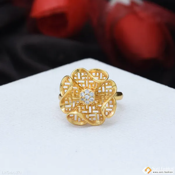 Casual_Design_Gold_Plated_Ring_For_Ladies_Style_A271