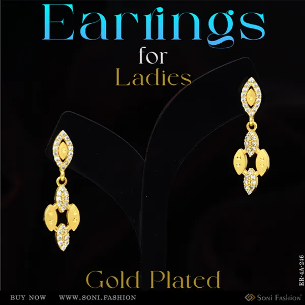 Latest_Design_Gold_Plated_Earrings_For_Ladies_Style_A246